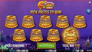 Tampilan visual slot 4 Fantastic Lobsters Gold dengan tema bawah laut yang penuh warna
